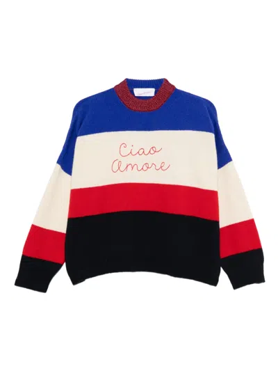 Giada Benincasa Striped Sweater In Multi