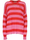 Giada Benincasa Ciao Amore Striped Knit Sweater
