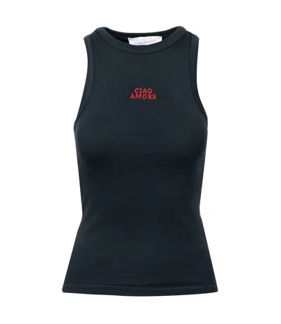 Giada Benincasa Top Coal In Green