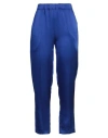 Giada Benincasa Woman Pants Bright Blue Size M Acetate, Viscose In Blue
