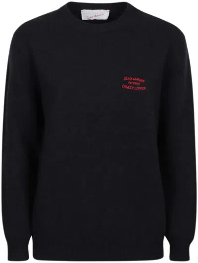 Giada Benincasa Women's Wool Sweater In Navy
