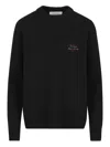 Giada Benincasa X Franz Kraler Heartbeat Cashmere Sweater In Black