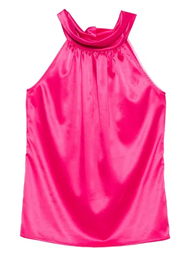 Giada Curti Cowl-neck Top In Pink