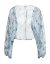 Giada Curti Resort Woman Jacket Sky Blue Size 10 Polyester
