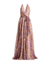 Giada Curti Resort Woman Maxi Dress Camel Size 8 Polyester