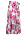 Giada Curti Resort Woman Maxi Skirt Ivory Size 12 Polyester In White
