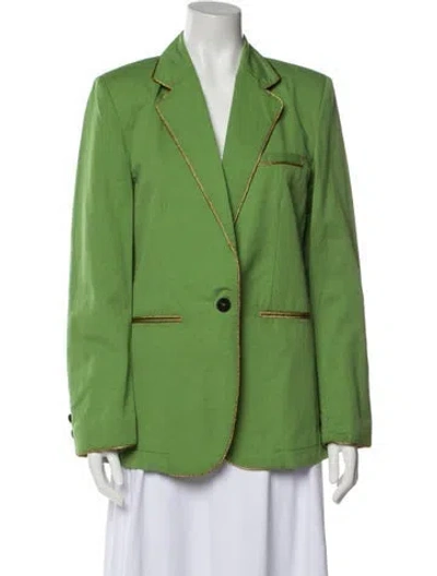 Pre-owned Giada Forte Blazer W/ Tags In Green