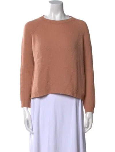 Pre-owned Giada Forte Cashmere Crew Neck Sweater In Neutral