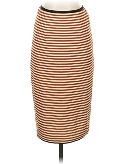 Pre-owned Giada Forte Casual Skirt In Brown