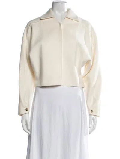 Pre-owned Giada Forte Jacket In Neutrals