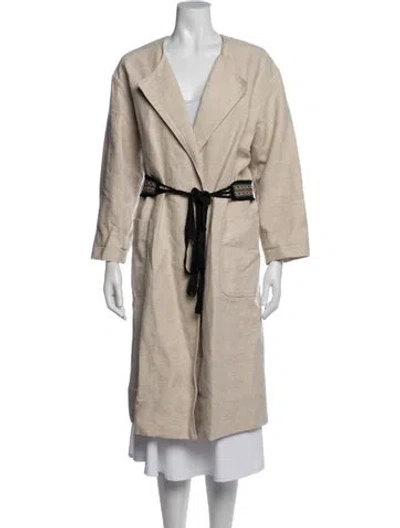 Pre-owned Giada Forte Jacket In Neutrals