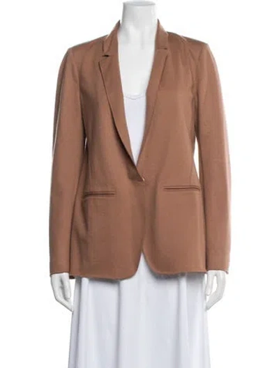 Pre-owned Giada Forte Virgin Wool Blazer In Neutral