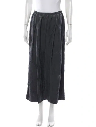 Pre-owned Giada Forte Wide Leg Pants In Grey