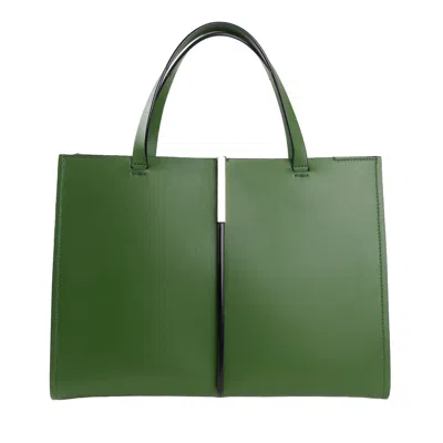 Giada Leather Women's Handbag In Green