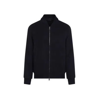 Giadero Saint James Bomber Jacket In Blue