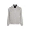 Giadero Saint James Bomber Jacket In Grey