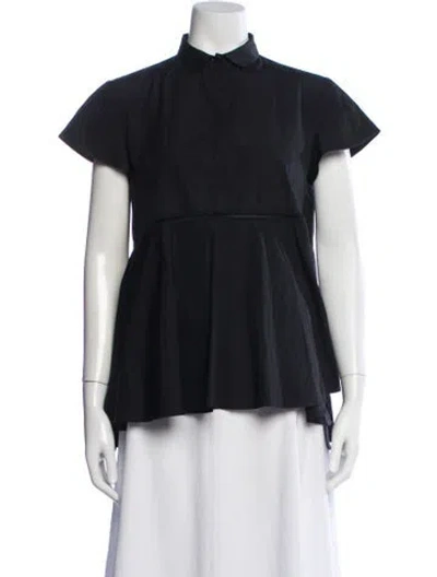 Pre-owned Giamba Short Sleeve Top