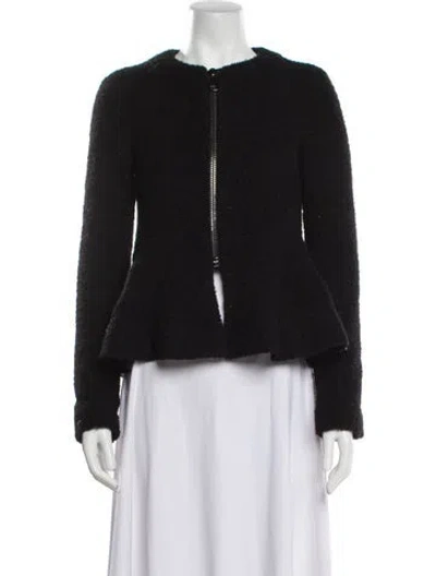 Pre-owned Giamba Wool Evening Jacket In Black