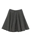 Giambattista Valli A-line Midi Skirt In Black
