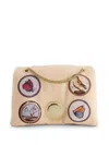 Giambattista Valli Airbag Micromosaic-print Shoulder Bag In Neutrals