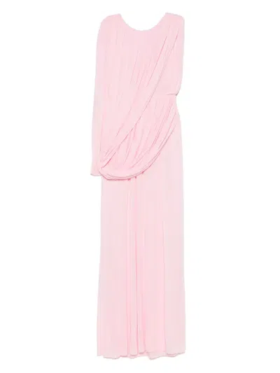 Giambattista Valli Asymmetric Dress In Pink