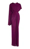 Giambattista Valli Asymmetric Gown In Purple