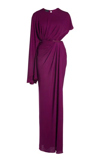 Giambattista Valli Asymmetric Gown In Purple