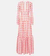 Giambattista Valli Belted Lace Maxi Dress In Pink