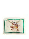 Giambattista Valli Birds Airbag Leather Mini Bag In Neutrals