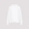 Giambattista Valli High Neck Acrylic-silk Blend Shirt With Pleating