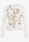 GIAMBATTISTA VALLI BOTANICAL EMBROIDERY CARDIGAN