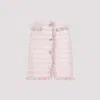 Giambattista Valli Boucle Mini Skirt Sequin Embellishments In Pink Multi