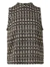 Giambattista Valli Bouclé-texture Tank Top In Multi