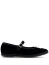 Giambattista Valli Ballerinas Mit Schleifendetail In Black