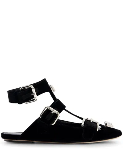 Giambattista Valli Buckled Sandals In Black