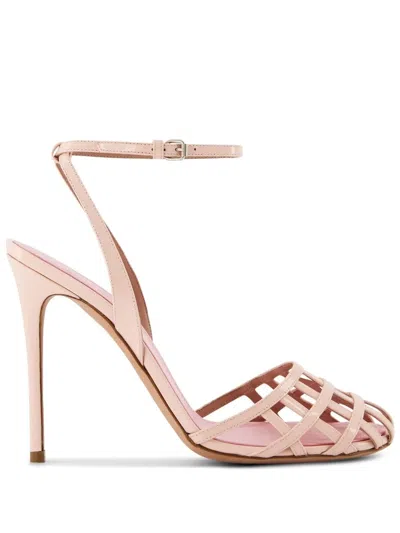 Giambattista Valli Caged Stiletto-heel Sandals In Neutrals