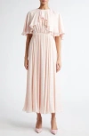 Giambattista Valli Cape Overlay Georgette Dress
