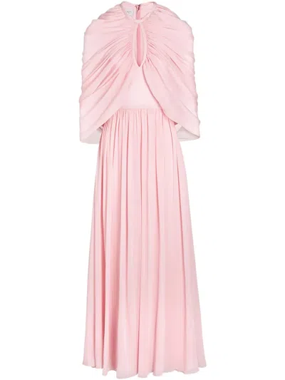 Giambattista Valli Abendkleid Im Cape-stil In Rosa
