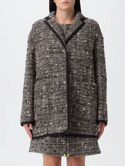 GIAMBATTISTA VALLI COAT GIAMBATTISTA VALLI WOMAN COLOR BROWN,437118032