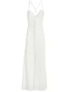 Giambattista Valli Corded-lace Sleeveless Maxi Dress In White