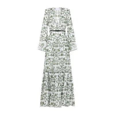 GIAMBATTISTA VALLI GIAMBATTISTA VALLI COTTON LONG DRESS