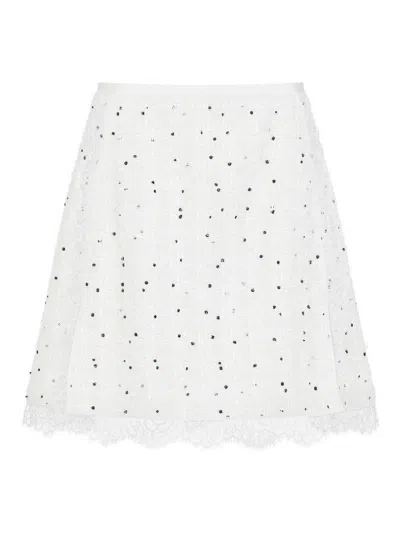 GIAMBATTISTA VALLI COTTON MINI SKIRT