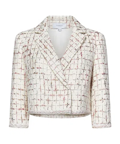 GIAMBATTISTA VALLI CROPPED TWEED JACKET