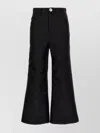 Giambattista Valli Cropped Silk Blend Pants