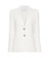 Giambattista Valli Crystal-embellished Blazer In White