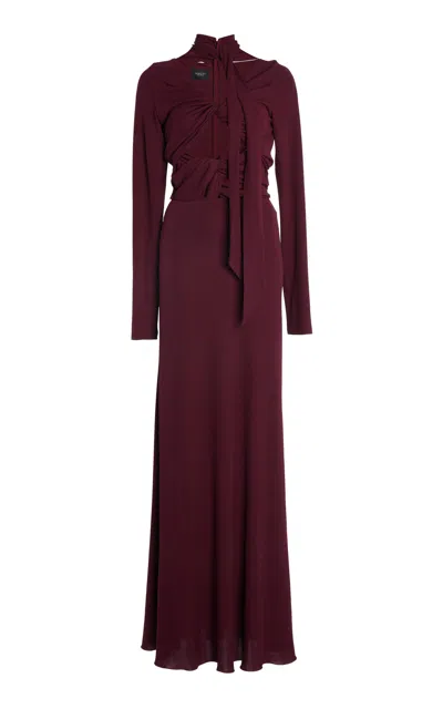 Giambattista Valli Cutout Gown In Purple