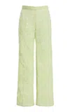 Giambattista Valli Dentelle Trousers In Green