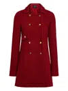 Giambattista Valli Double-breasted Coat In Red
