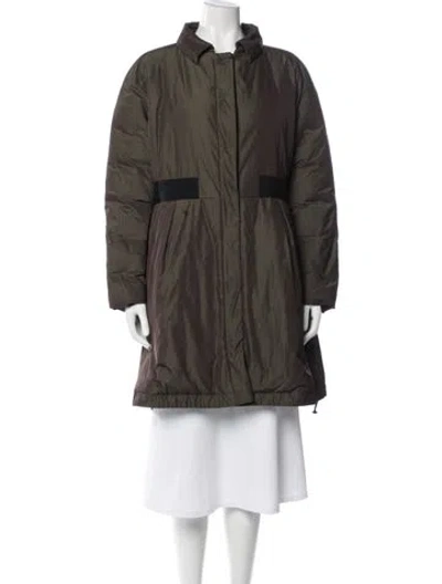 Pre-owned Giambattista Valli Down Coat In Green