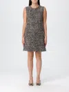 Giambattista Valli Dress  Woman Color Brown In Gray